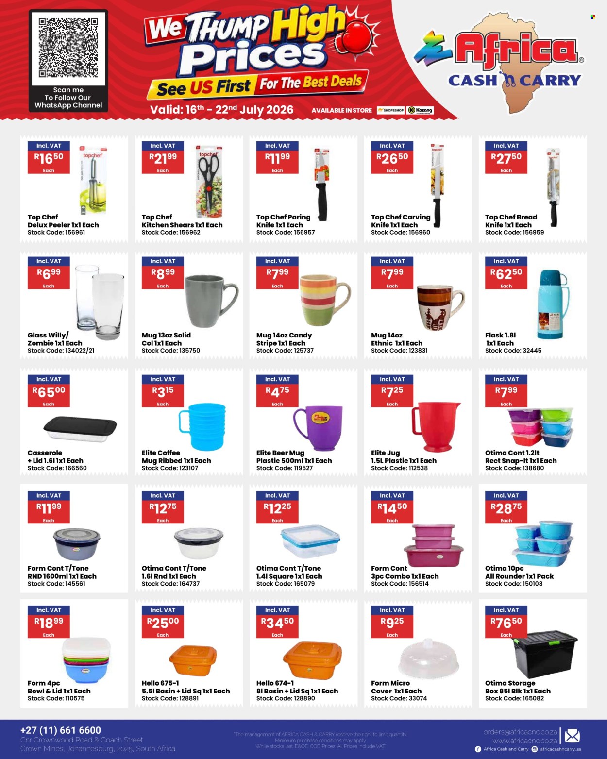 Africa Cash & Carry specials - 16/07/2026 - 22/07/2026. Page 54