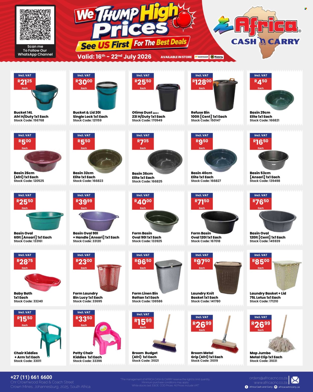 Africa Cash & Carry specials - 16/07/2026 - 22/07/2026. Page 55