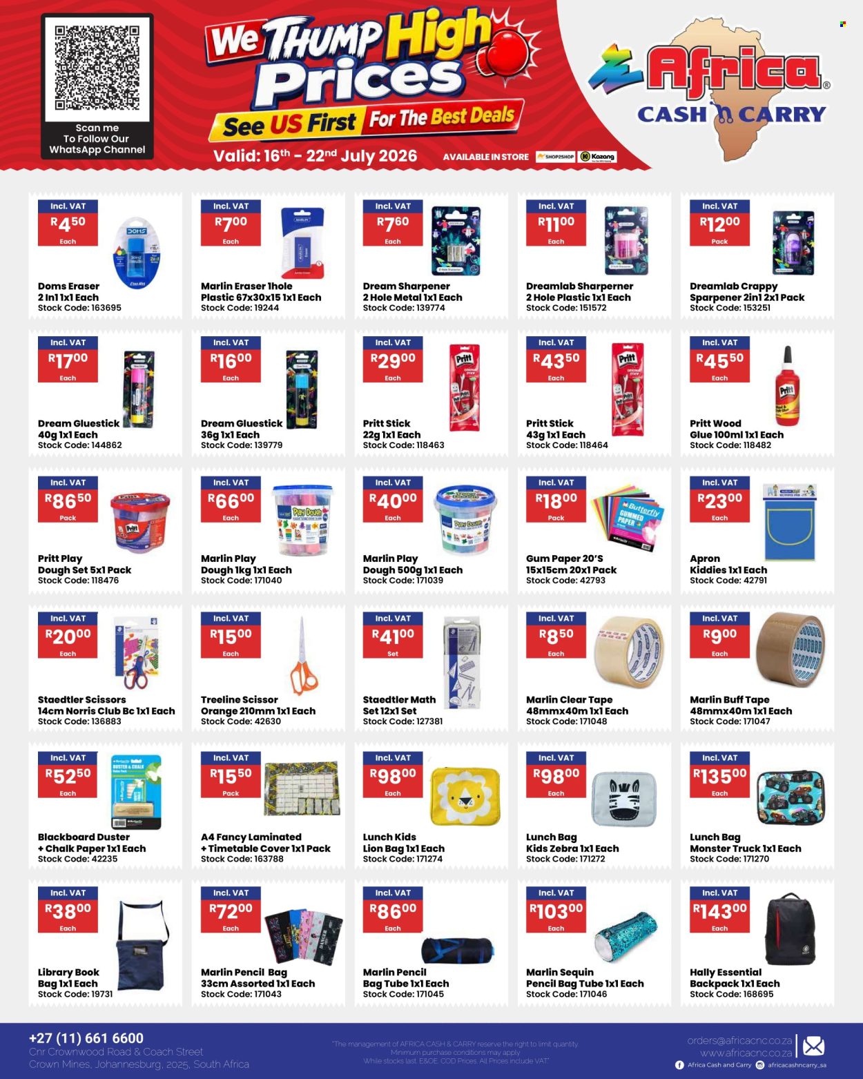 Africa Cash & Carry specials - 16/07/2026 - 22/07/2026. Page 58