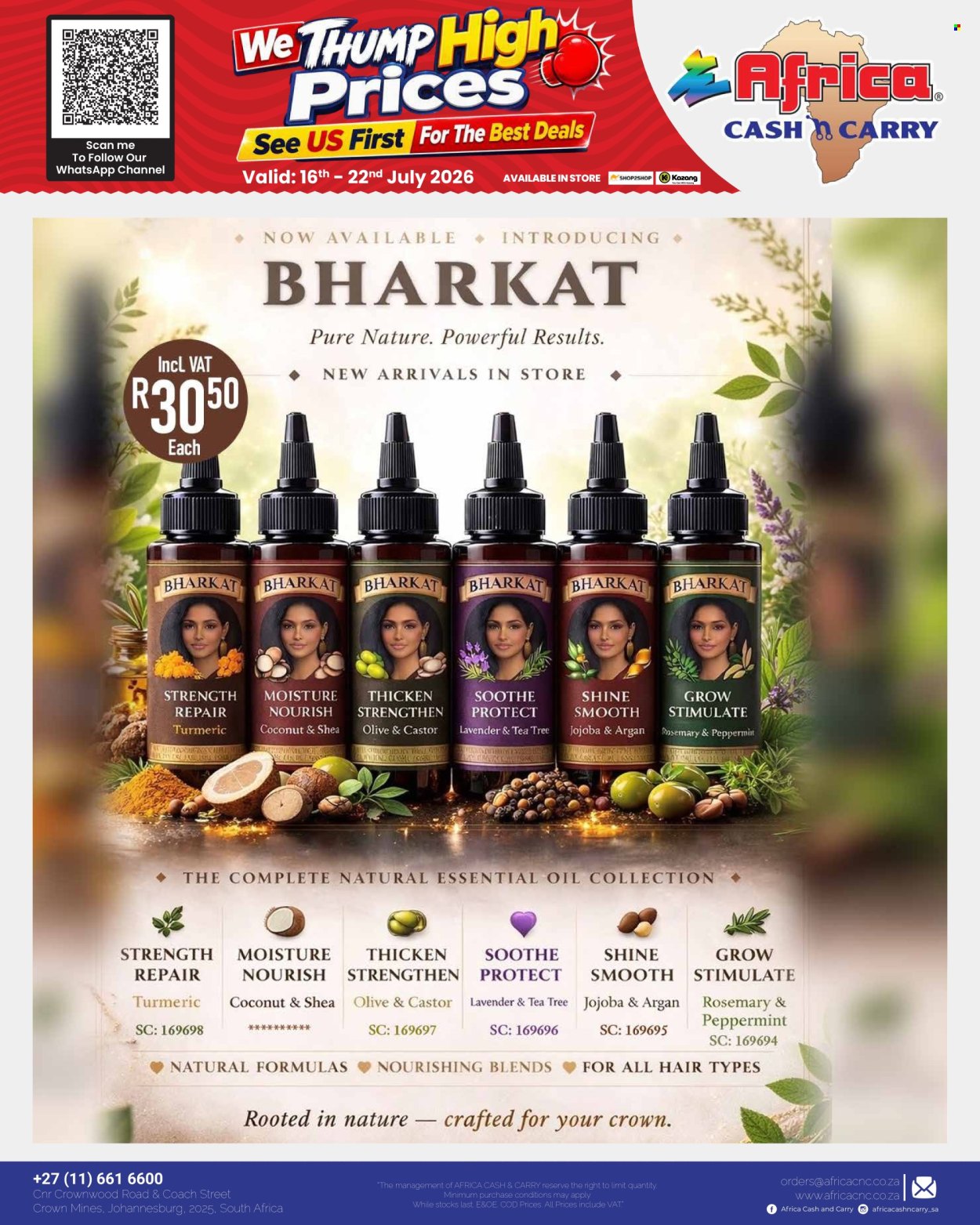Africa Cash & Carry specials - 16/07/2026 - 22/07/2026. Page 62