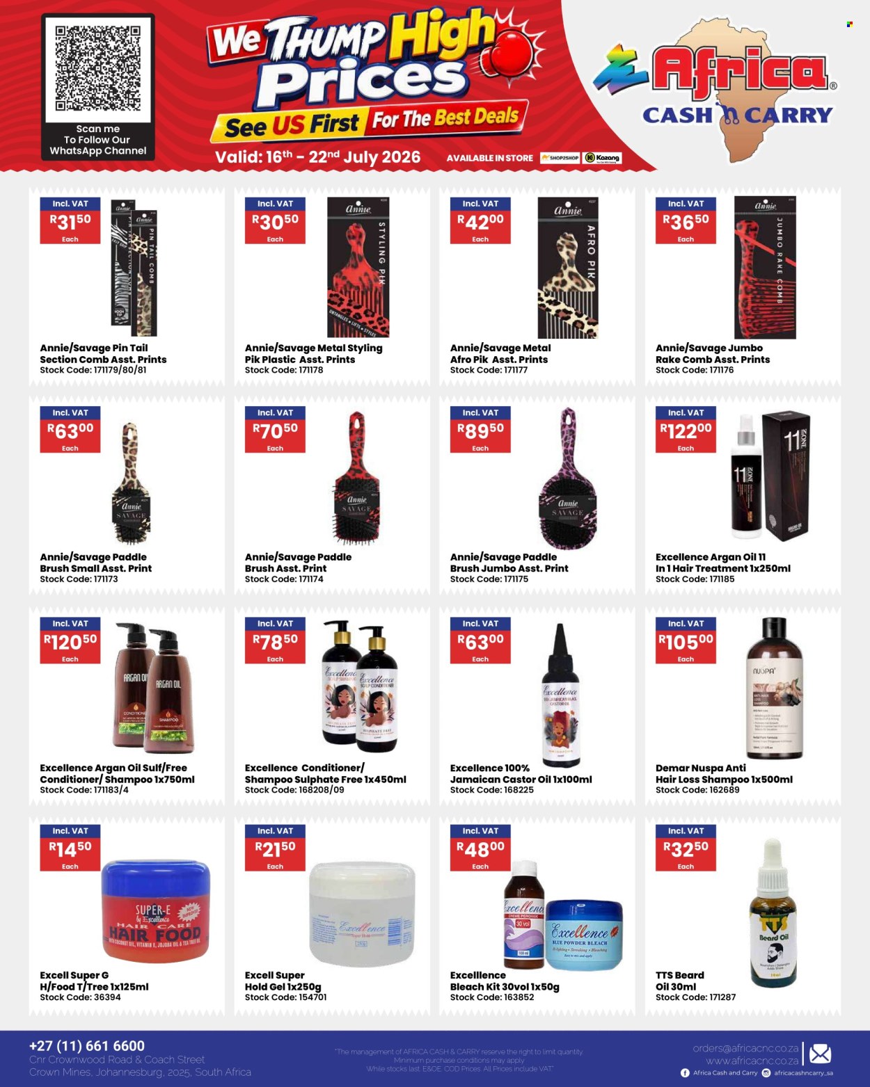 Africa Cash & Carry specials - 16/07/2026 - 22/07/2026. Page 63