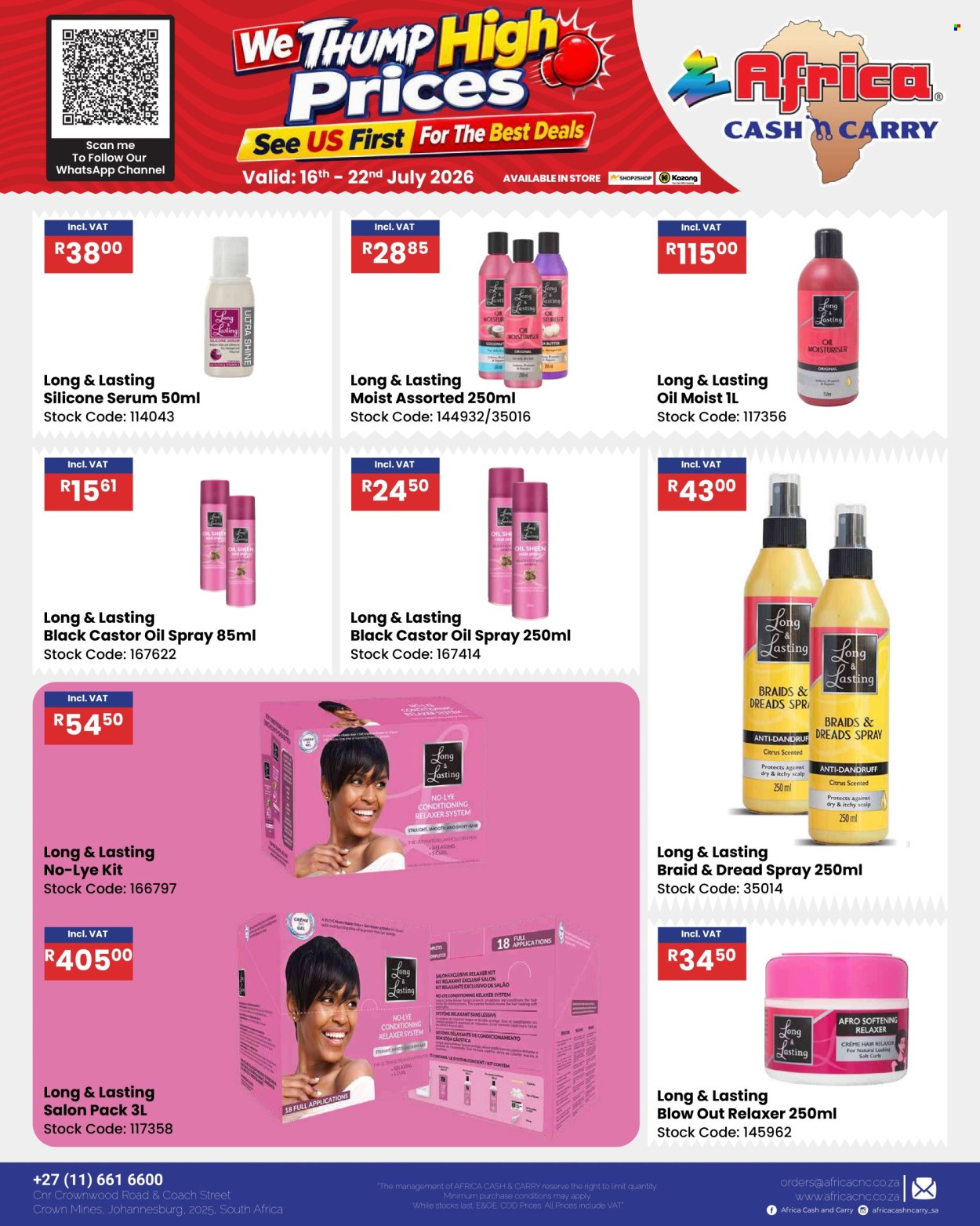Africa Cash & Carry specials - 16/07/2026 - 22/07/2026. Page 64