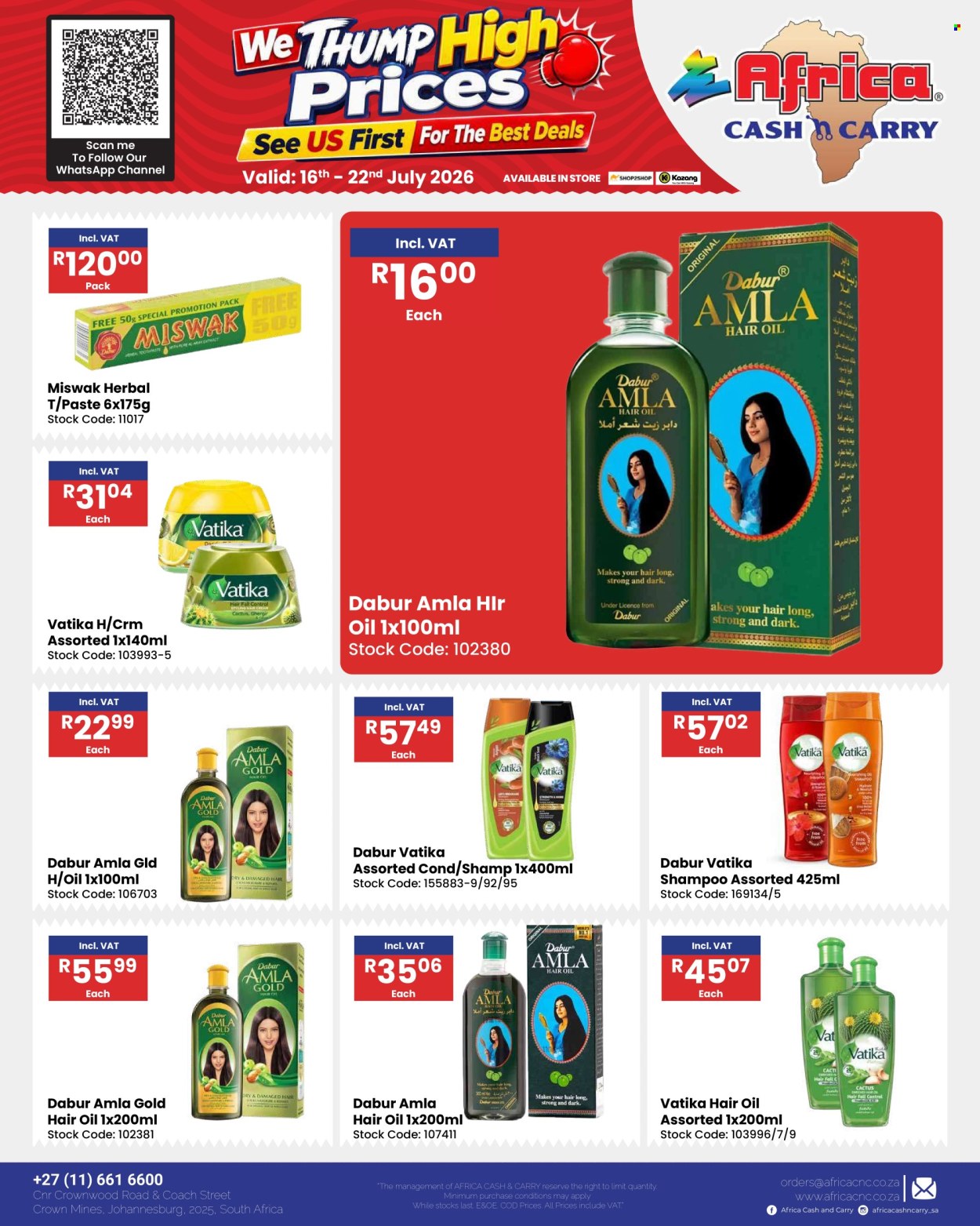 Africa Cash & Carry specials - 16/07/2026 - 22/07/2026. Page 74