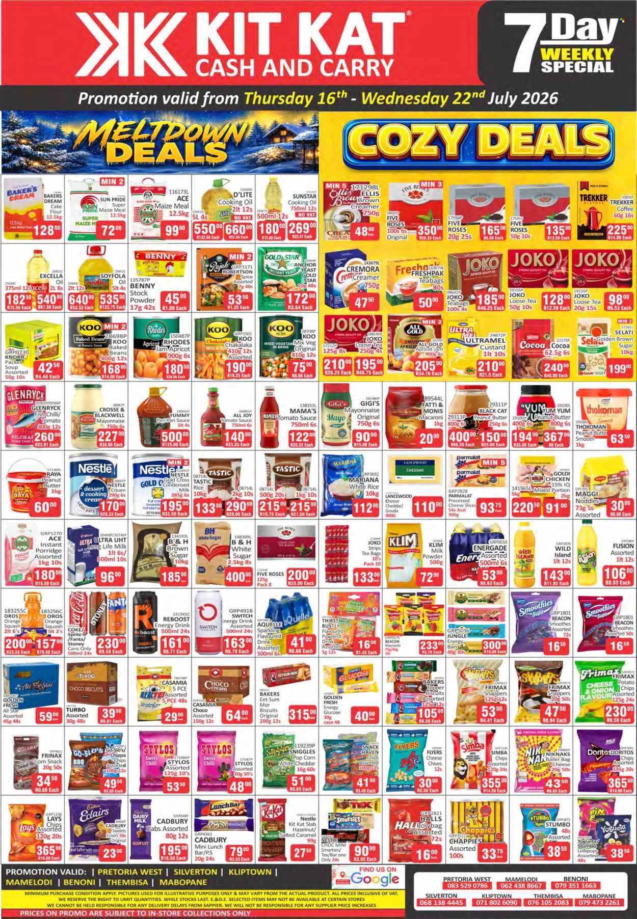 Kit Kat Cash & Carry specials - 16/07/2026 - 22/07/2026. Page 1