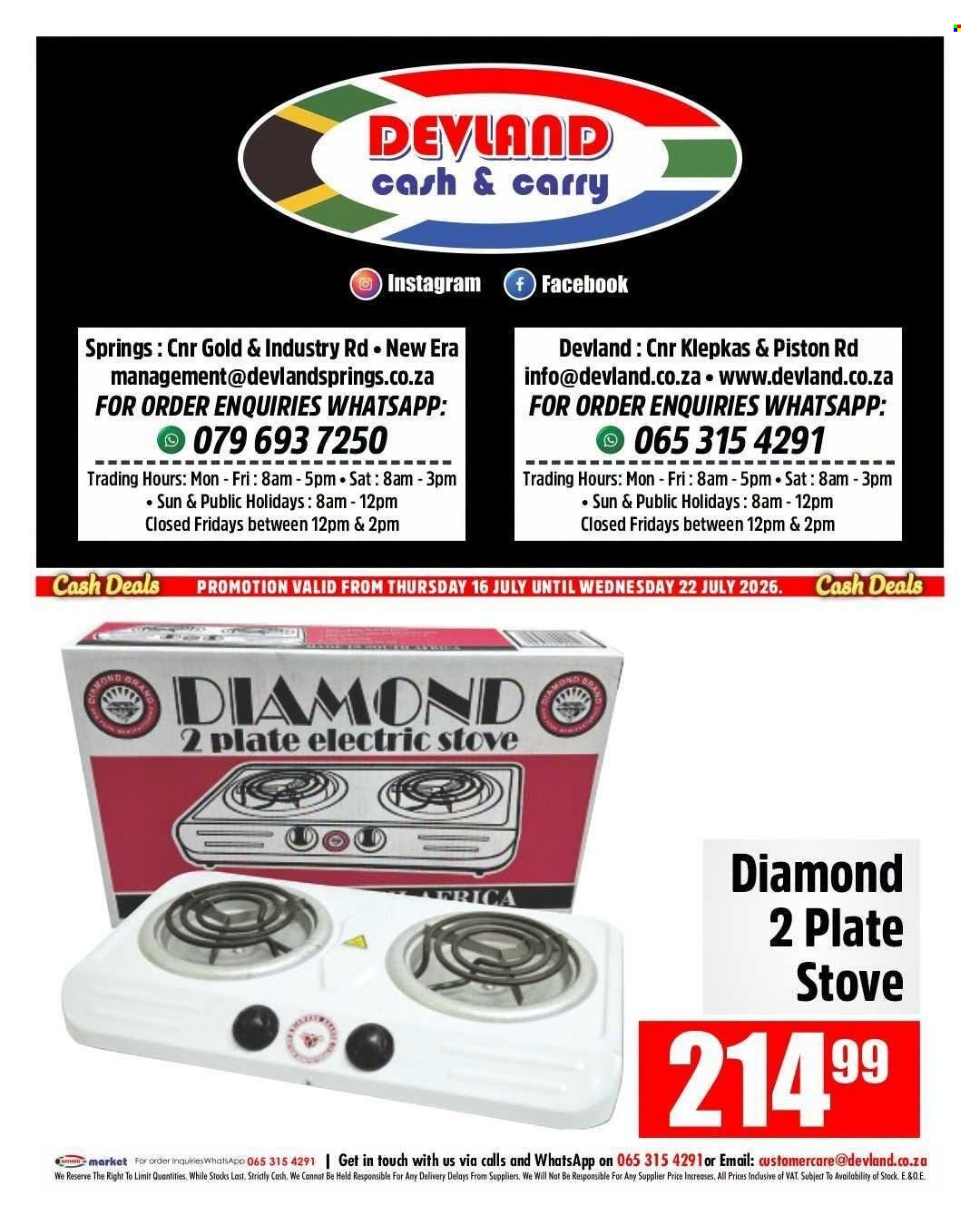 Devland specials - 16/07/2026 - 22/07/2026. Page 2