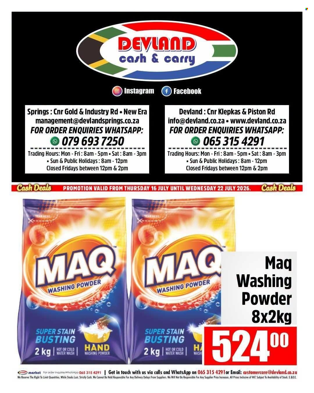 Devland specials - 16/07/2026 - 22/07/2026. Page 7