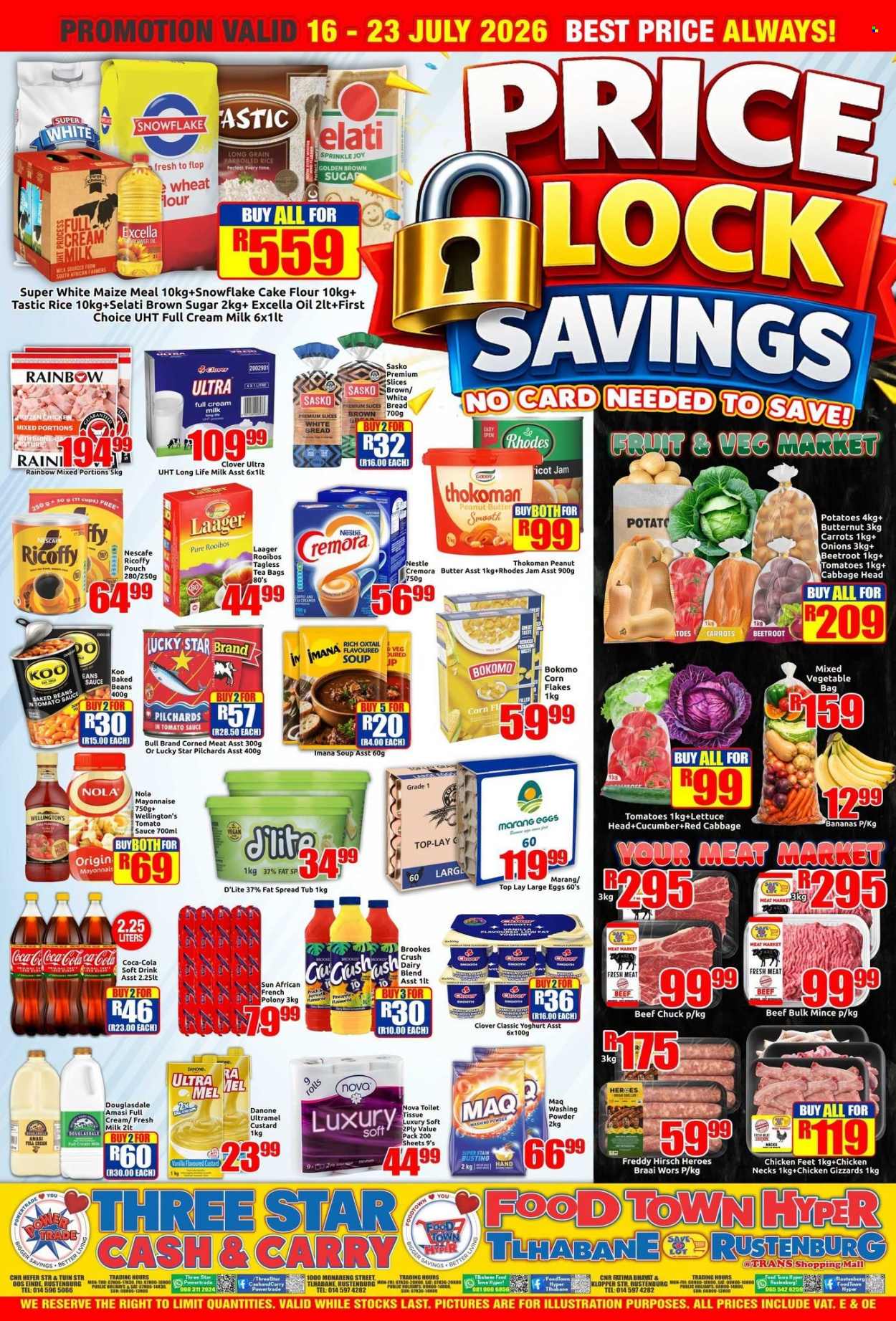Three Star Cash and Carry specials - 16/07/2026 - 23/07/2026. Page 1
