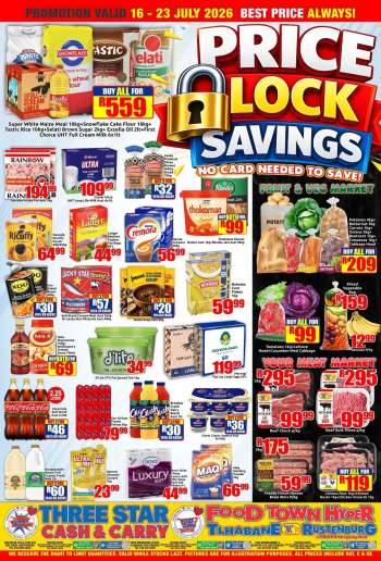 Three Star Cash and Carry catalogue  - 16/07/2026 - 23/07/2026.