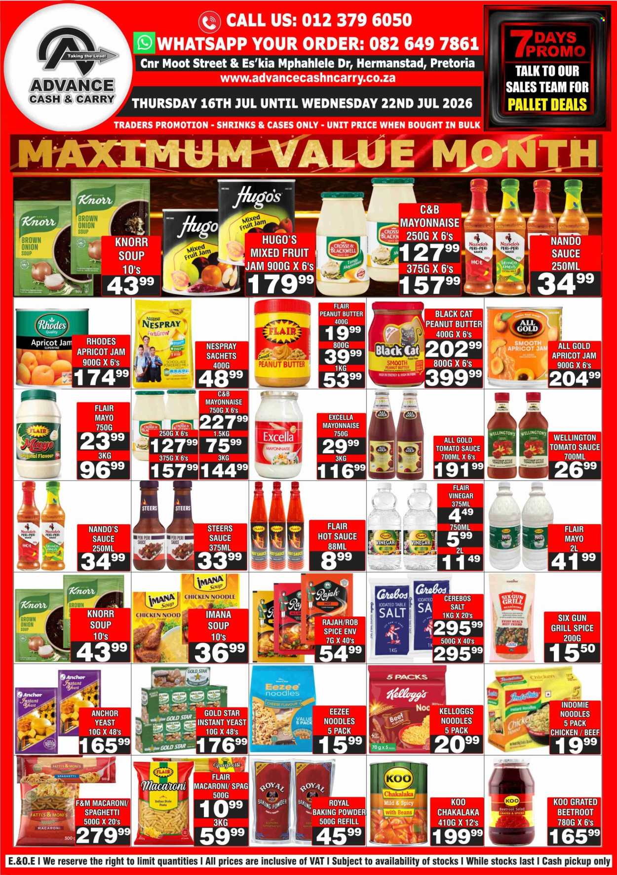 Advance Cash & Carry specials - 16/07/2026 - 22/07/2026. Page 2