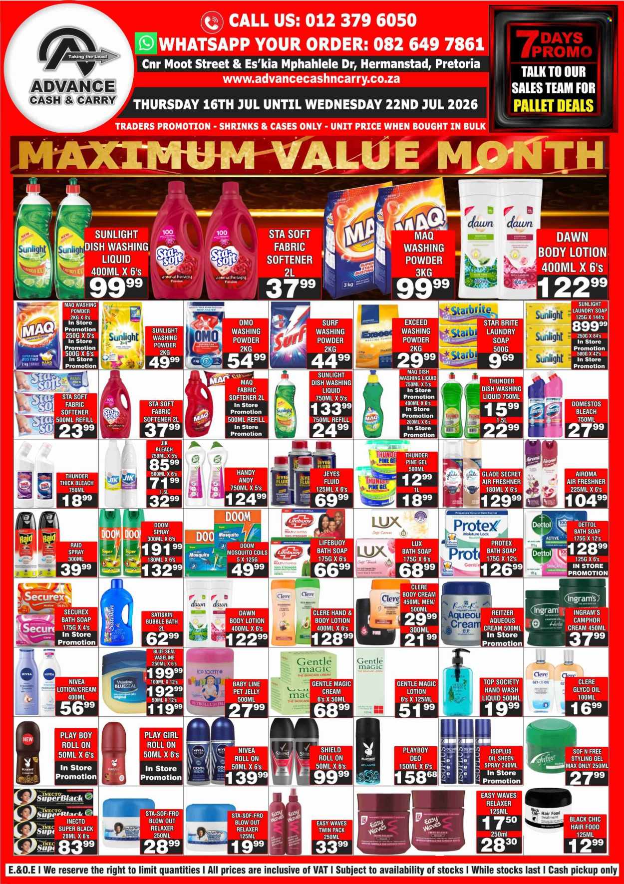 Advance Cash & Carry specials - 16/07/2026 - 22/07/2026. Page 7