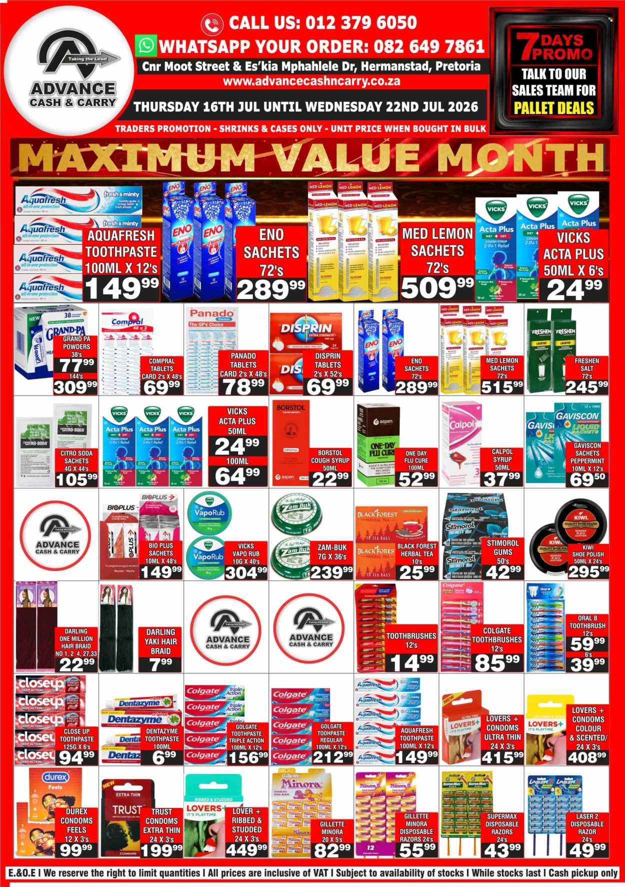 Advance Cash & Carry specials - 16/07/2026 - 22/07/2026. Page 8