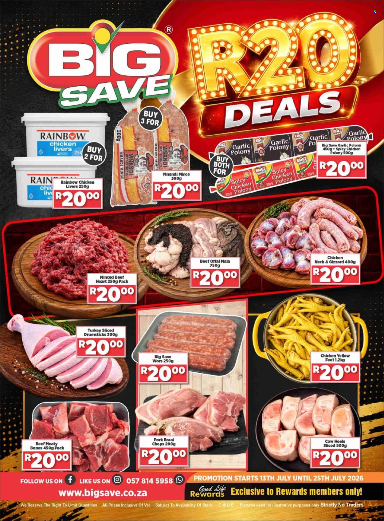 Big Save specials - 13/07/2026 - 25/07/2026. Page 1