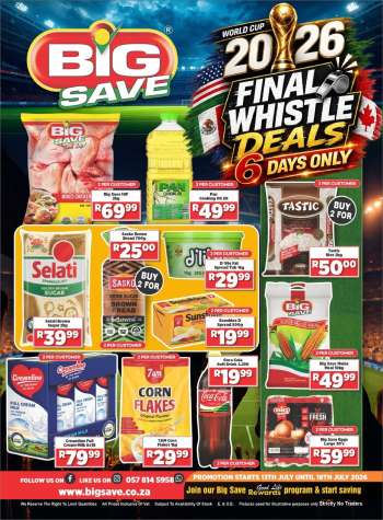 Big Save catalogue  - 13/07/2026 - 18/07/2026.