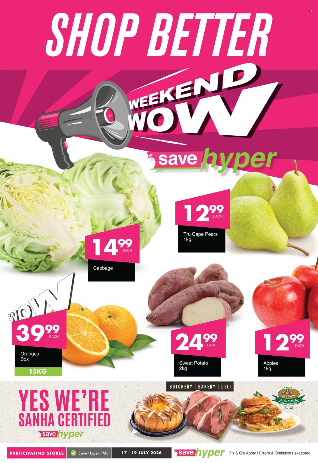 Save specials - 17/07/2026 - 19/07/2026. Page 1