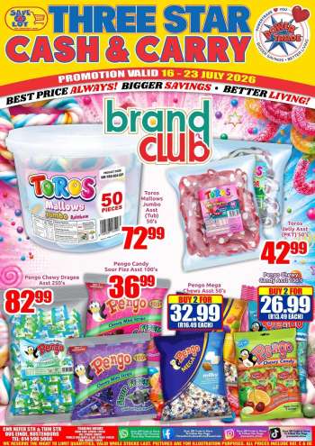 Three Star Cash and Carry catalogue  - 16/07/2026 - 23/07/2026.