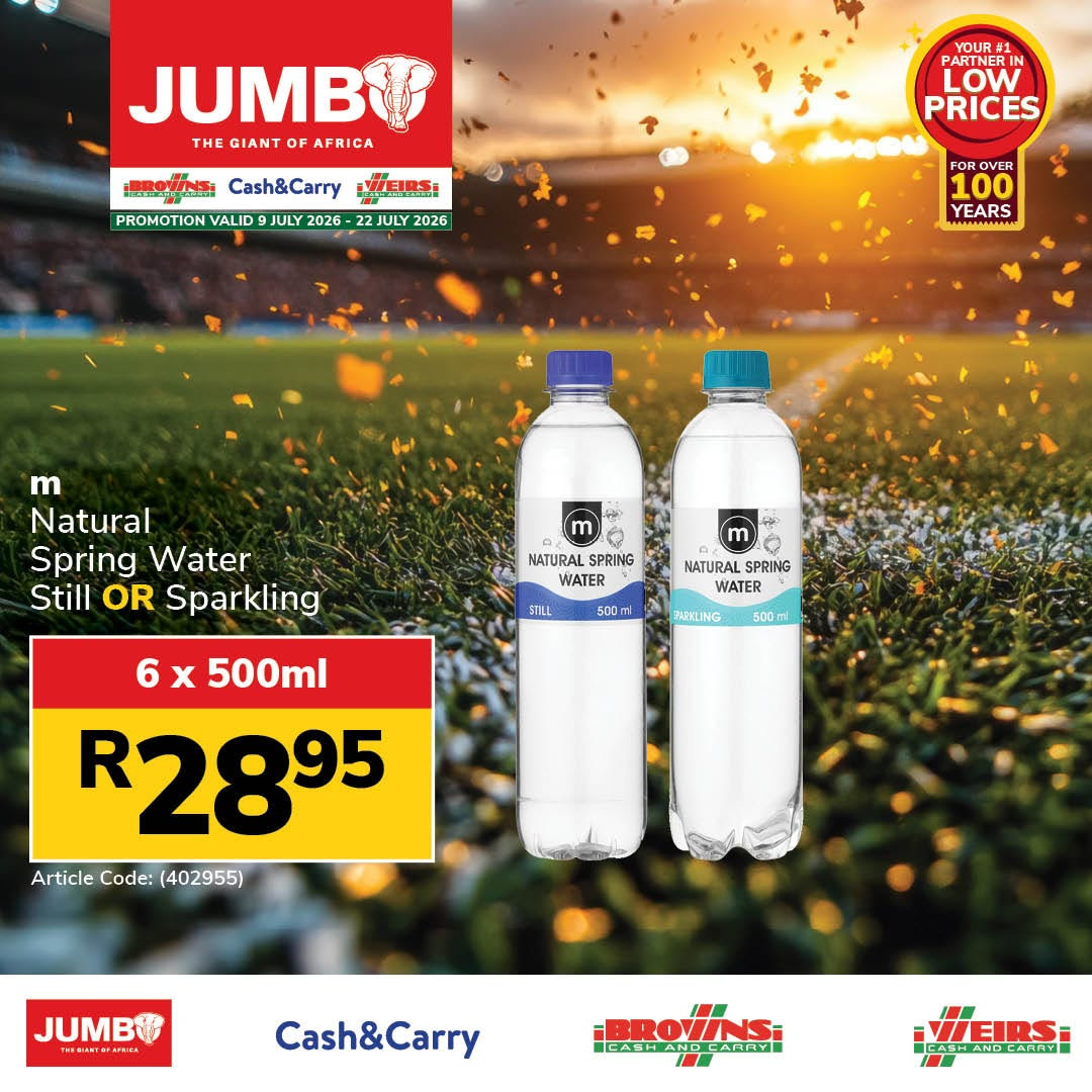 Jumbo Cash & Carry specials - 09/07/2026 - 22/07/2026. Page 1