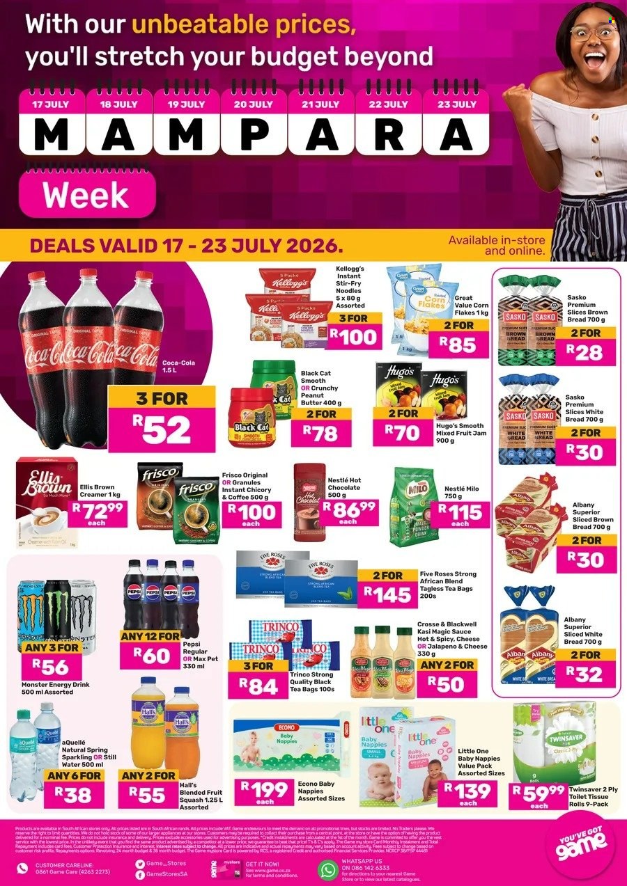 Game specials - 17/07/2026 - 23/07/2026. Page 1