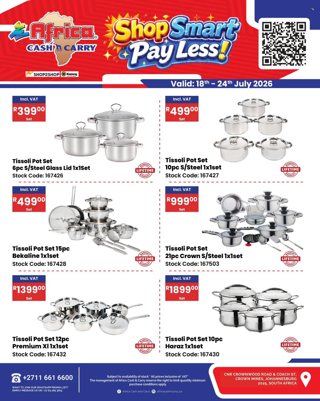 Africa Cash & Carry specials - 18/07/2026 - 24/07/2026. Page 1