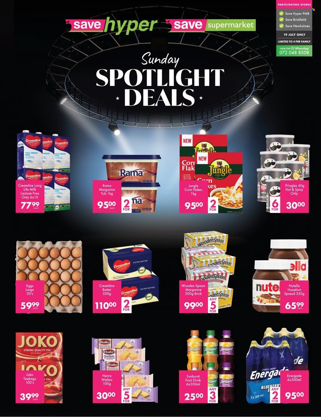 Save specials - 19/07/2026 - 19/07/2026. Page 1