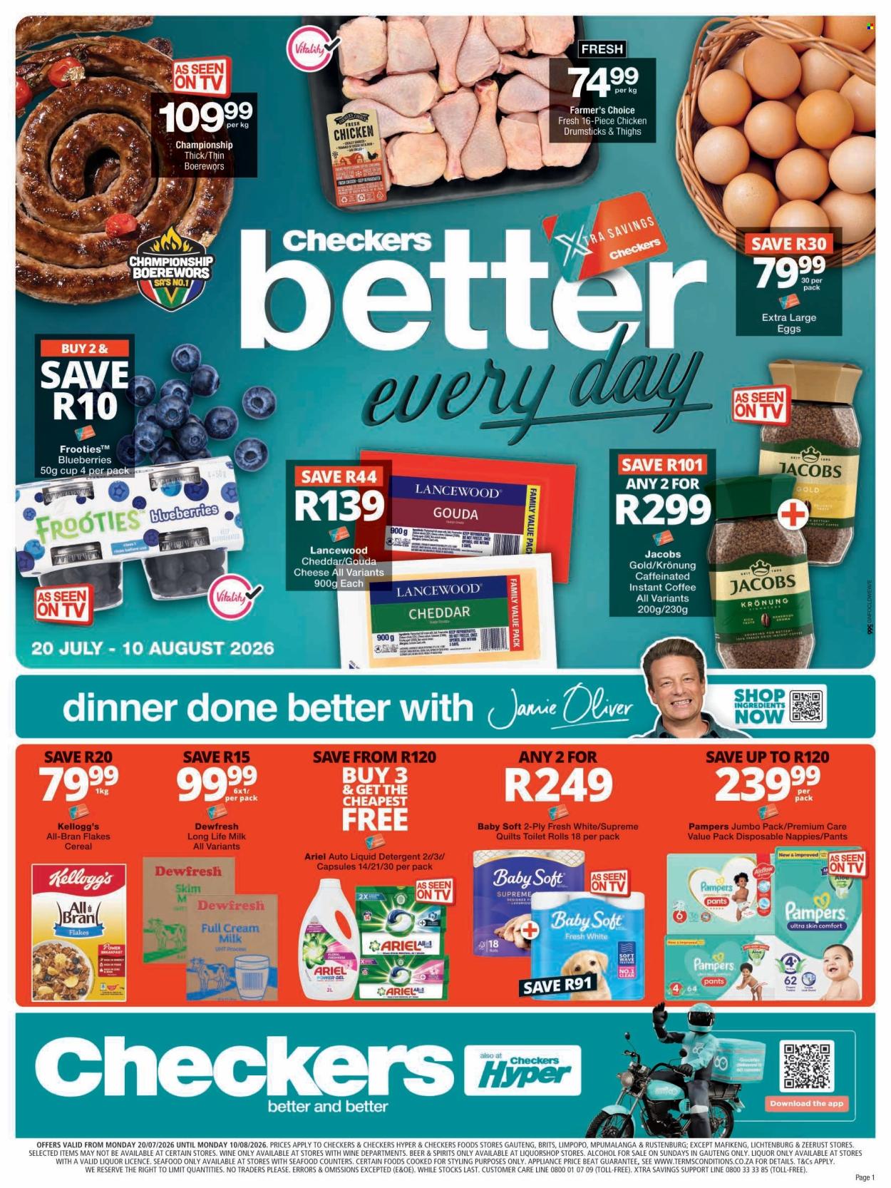 Checkers specials - 20/07/2026 - 10/08/2026. Page 1