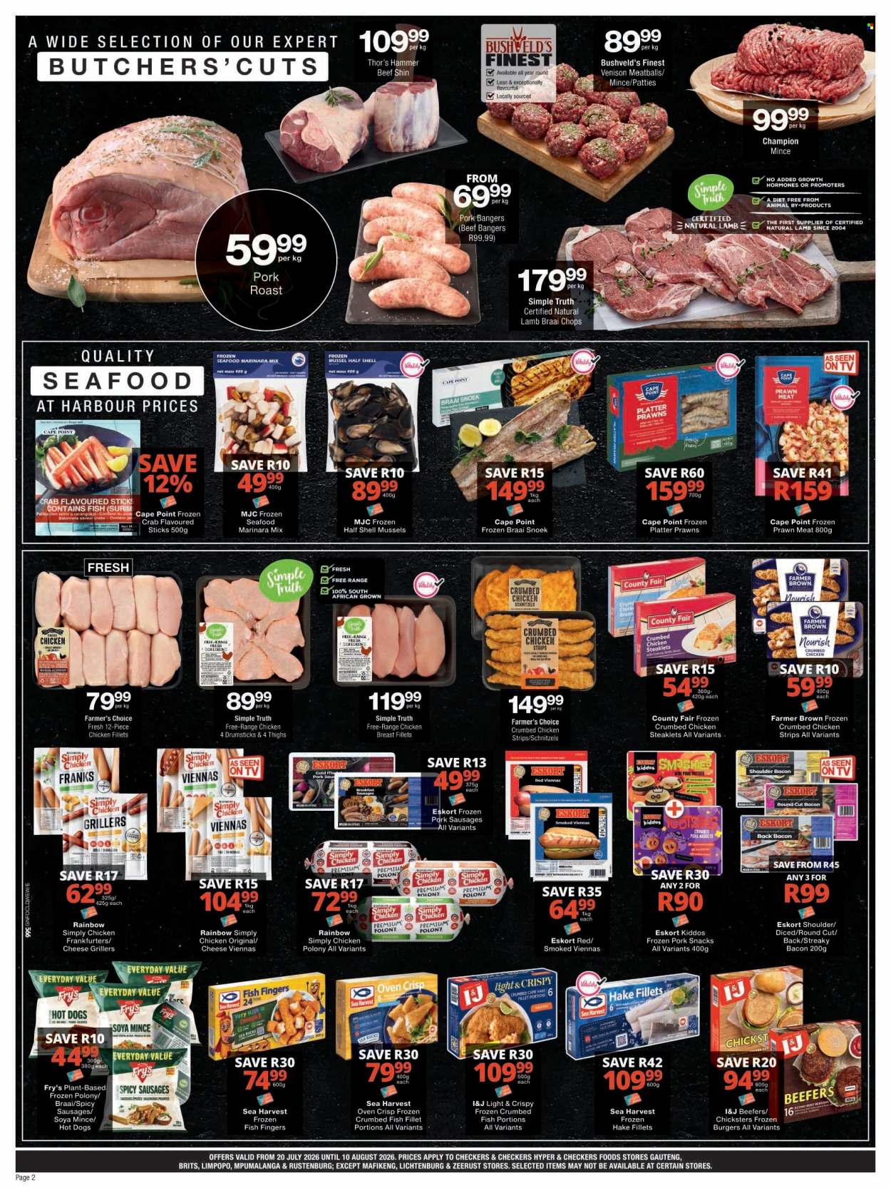 Checkers specials - 20/07/2026 - 10/08/2026. Page 2