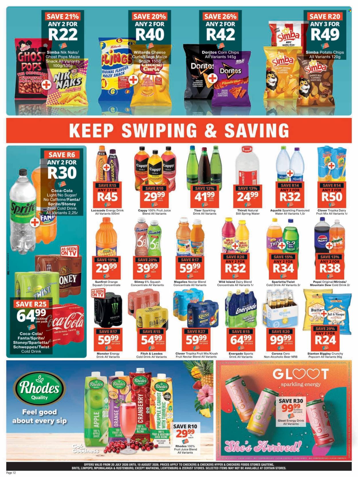 Checkers specials - 20/07/2026 - 10/08/2026. Page 12