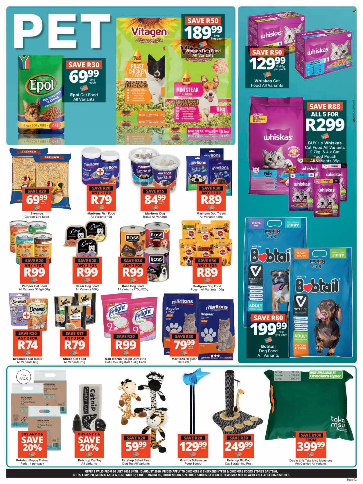Checkers specials - 20/07/2026 - 10/08/2026. Page 23