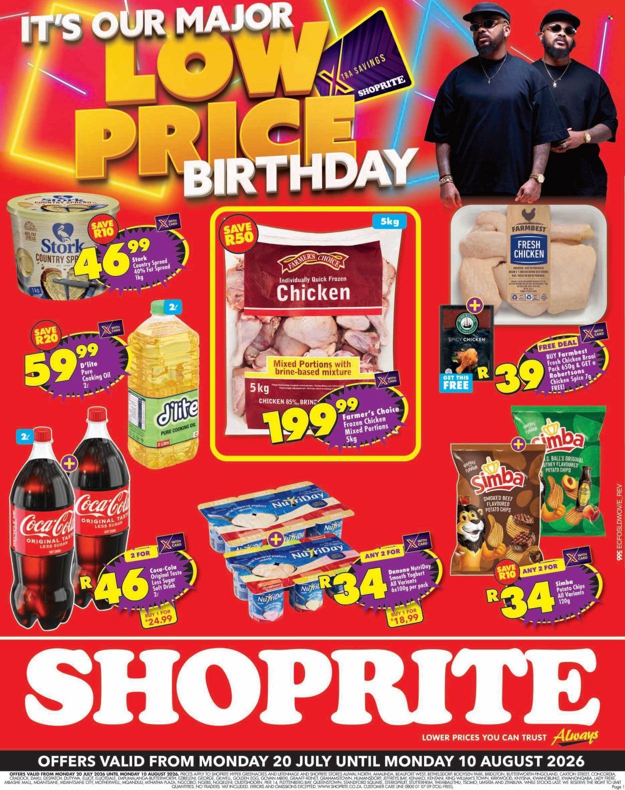 Shoprite specials - 20/07/2026 - 10/08/2026. Page 1