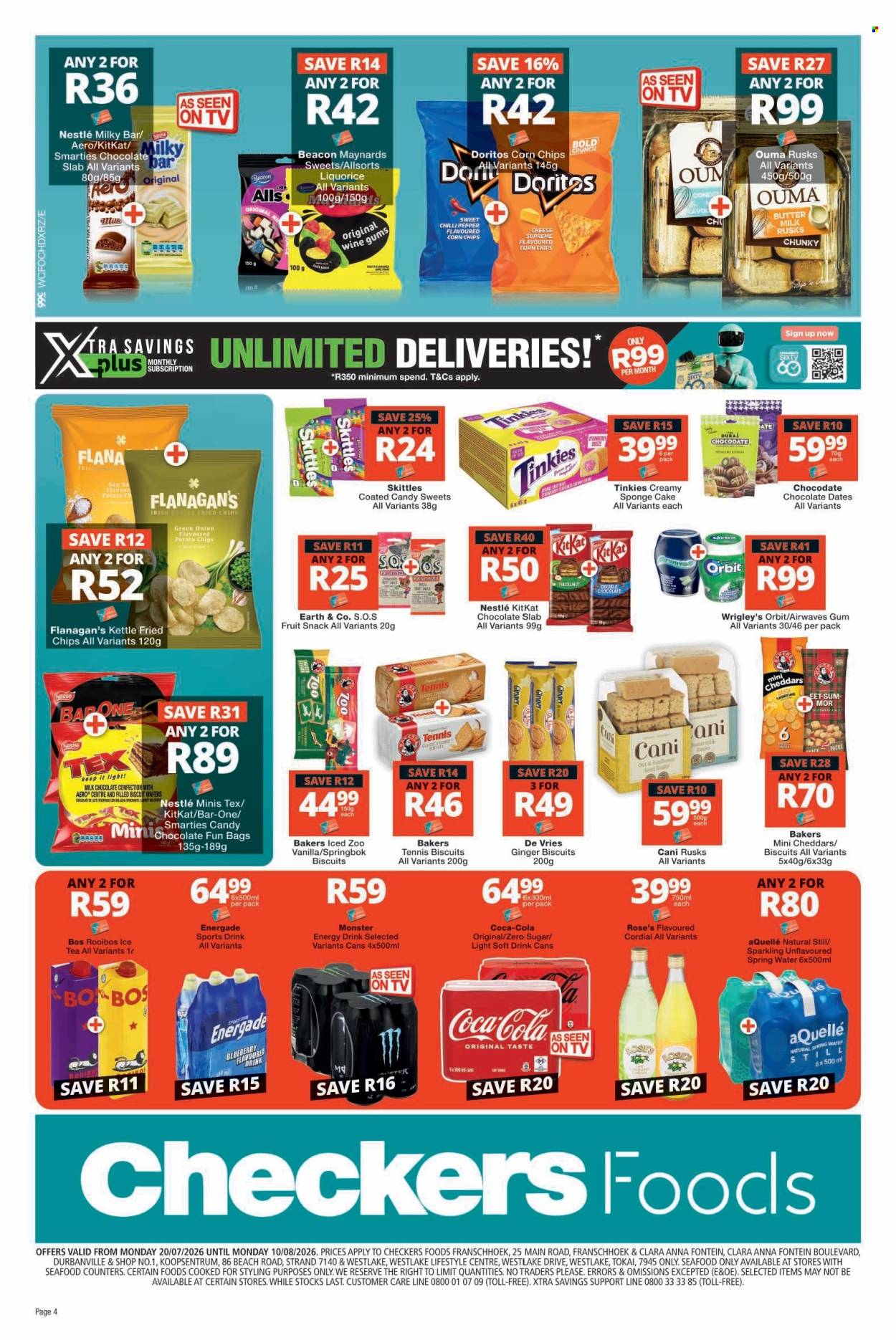 Checkers specials - 20/07/2026 - 10/08/2026. Page 4