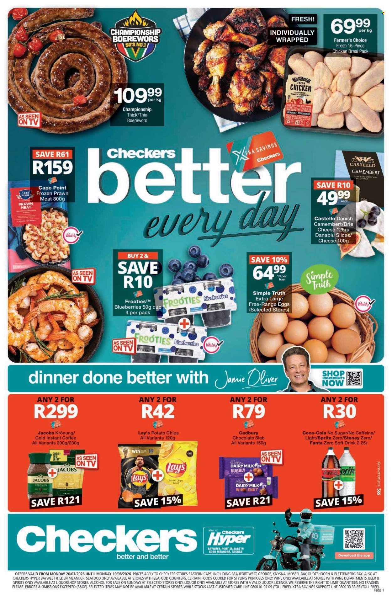 Checkers specials - 20/07/2026 - 10/08/2026. Page 1