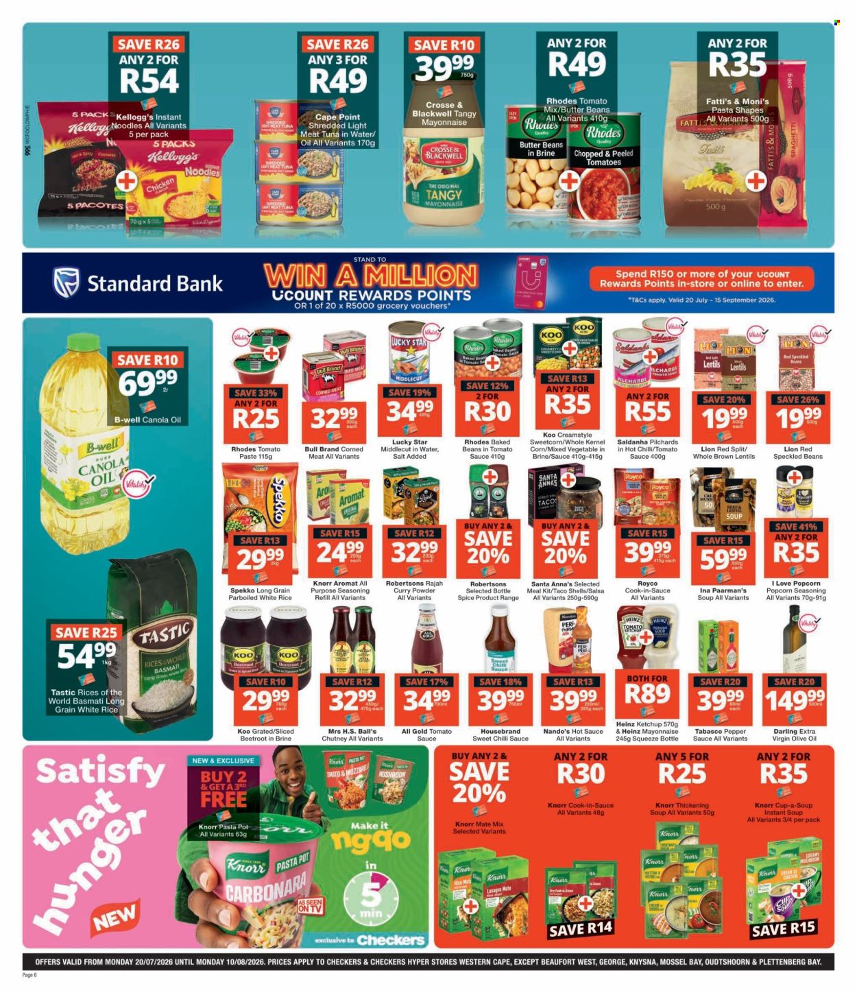 Checkers specials - 20/07/2026 - 10/08/2026. Page 6