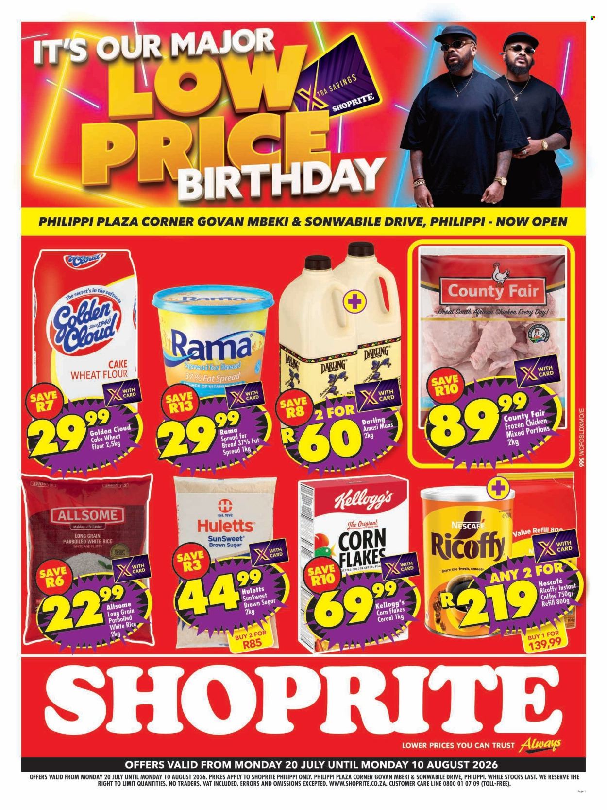 Shoprite specials - 20/07/2026 - 10/08/2026. Page 1