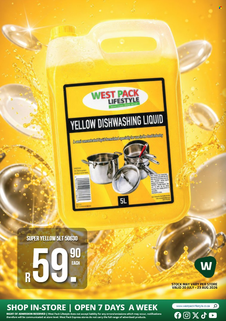 West Pack Lifestyle specials - 20/07/2026 - 23/08/2026. Page 2