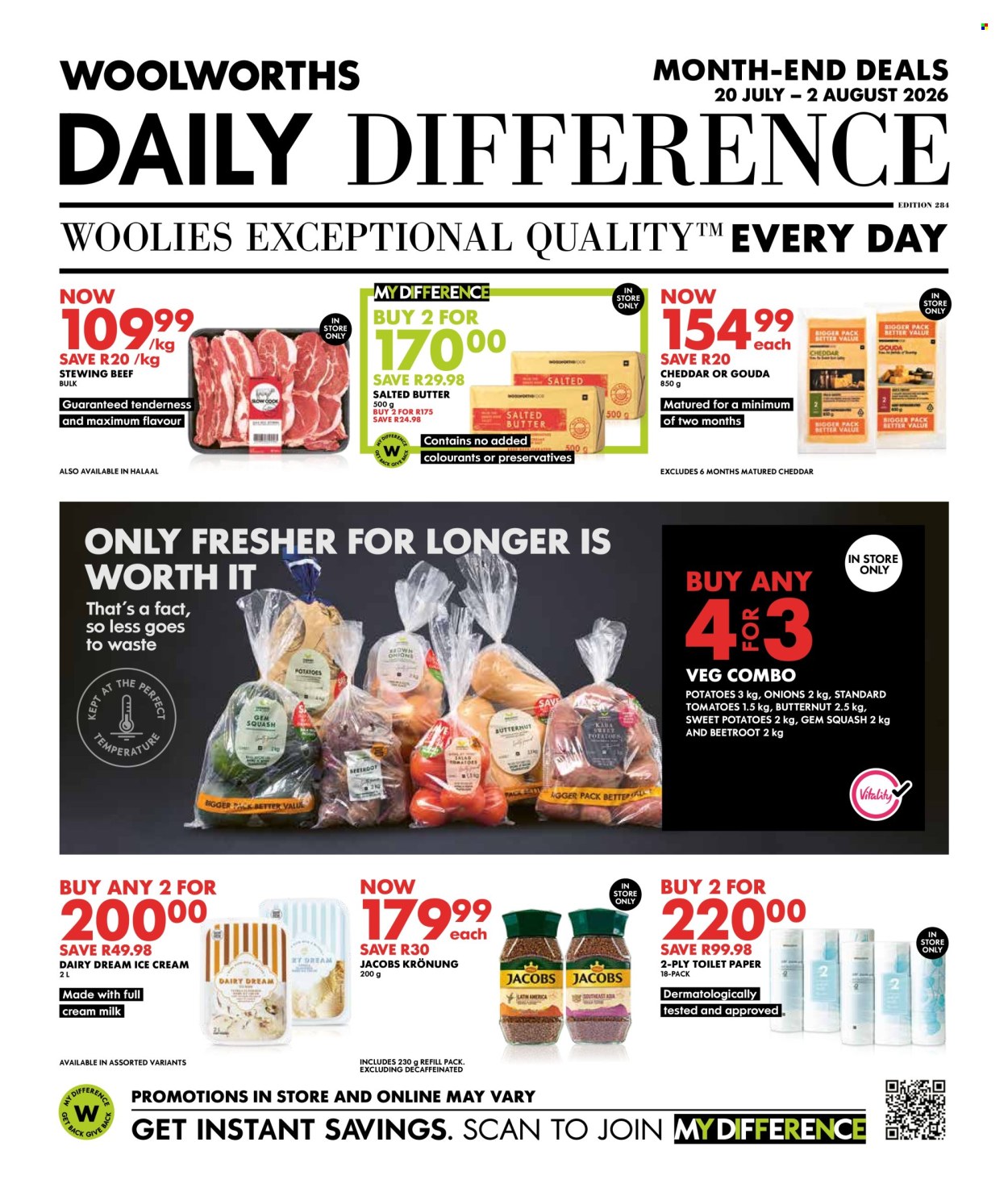 Woolworths specials - 20/07/2026 - 02/08/2026. Page 1