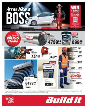 Build It catalogue  - 23/07/2026 - 08/08/2026.