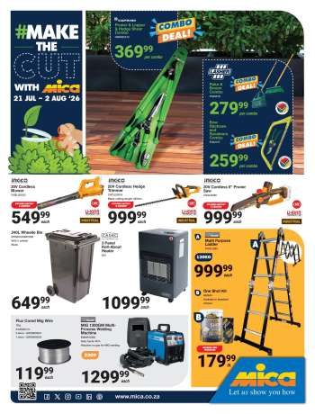 Mica catalogue  - 21/07/2026 - 02/08/2026.
