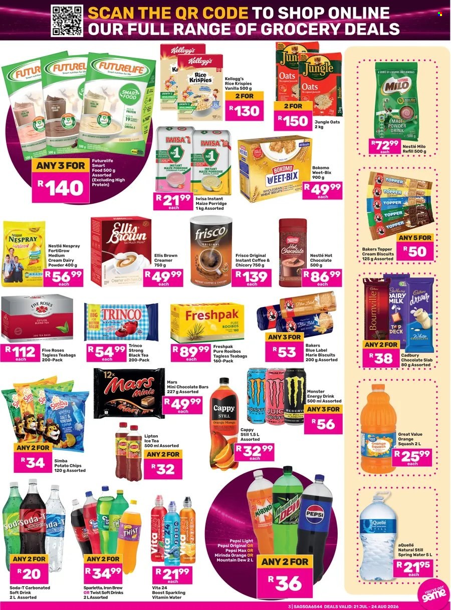 Game specials - 21/07/2026 - 24/08/2026. Page 3
