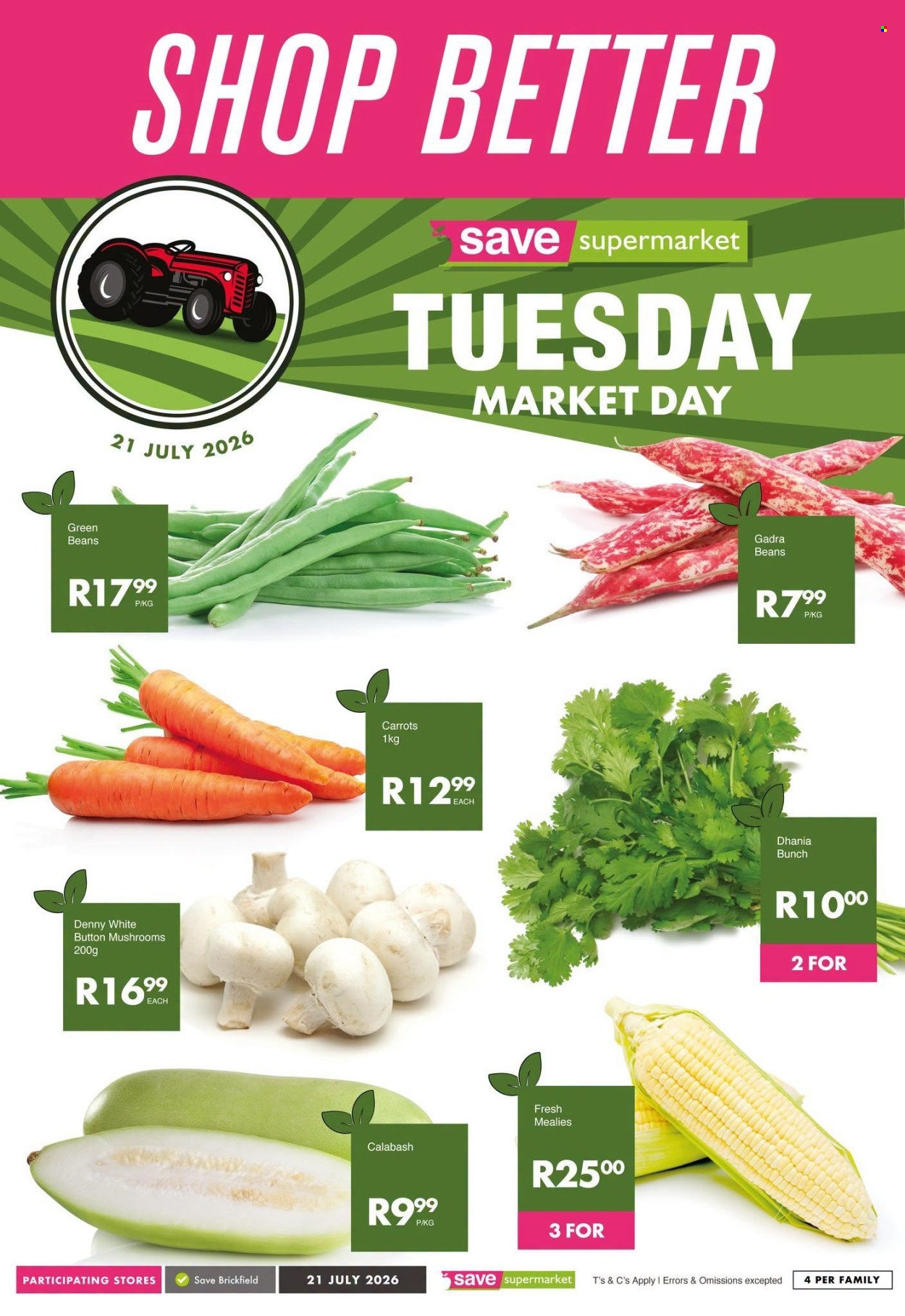 Save supermarket specials - 21/07/2026 - 21/07/2026. Page 1