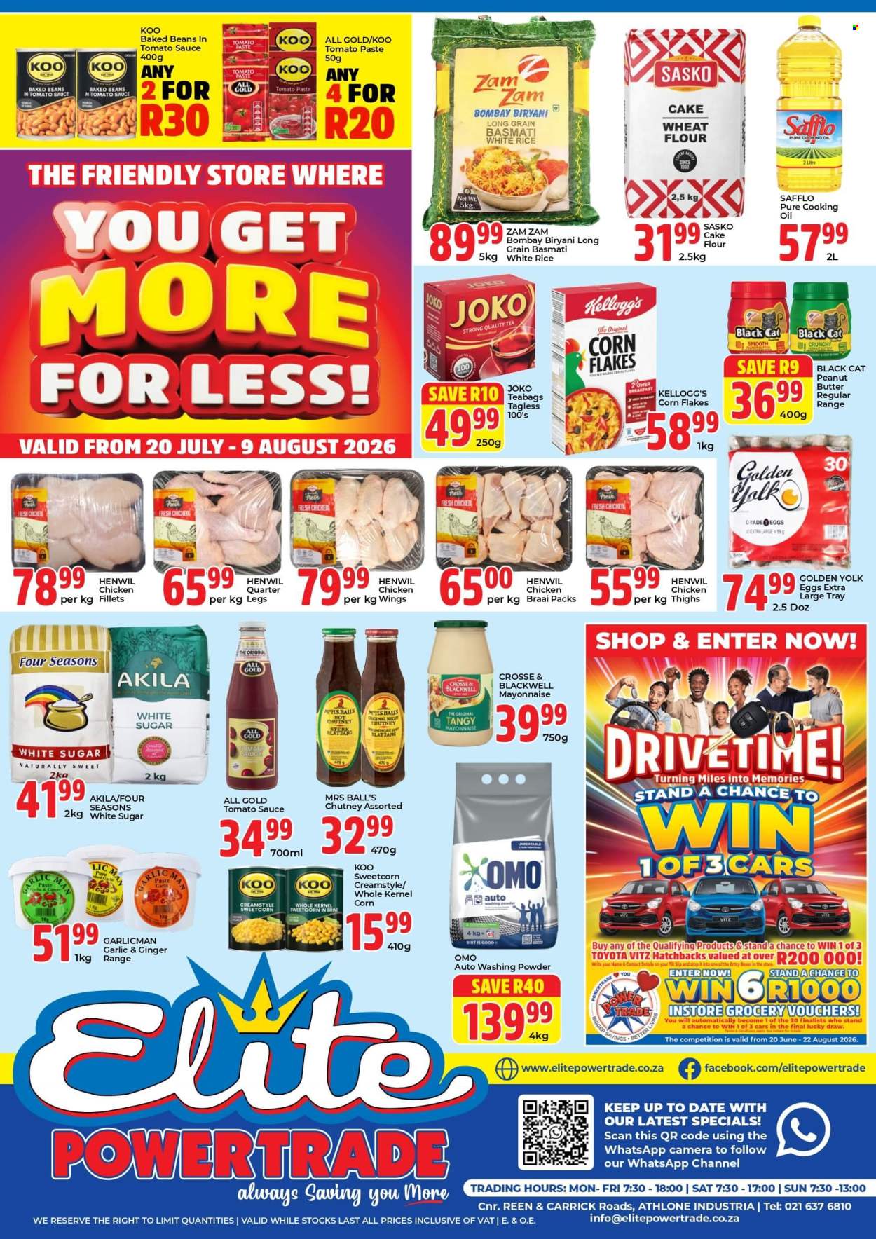 Elite Powertrade specials - 20/07/2026 - 09/08/2026. Page 1