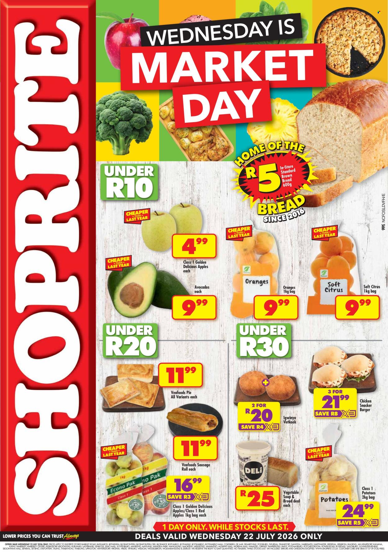 Shoprite specials - 22/07/2026 - 22/07/2026. Page 1