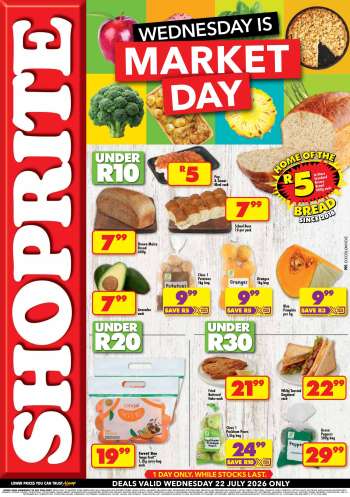 Shoprite catalogue  - 22/07/2026 - 22/07/2026.
