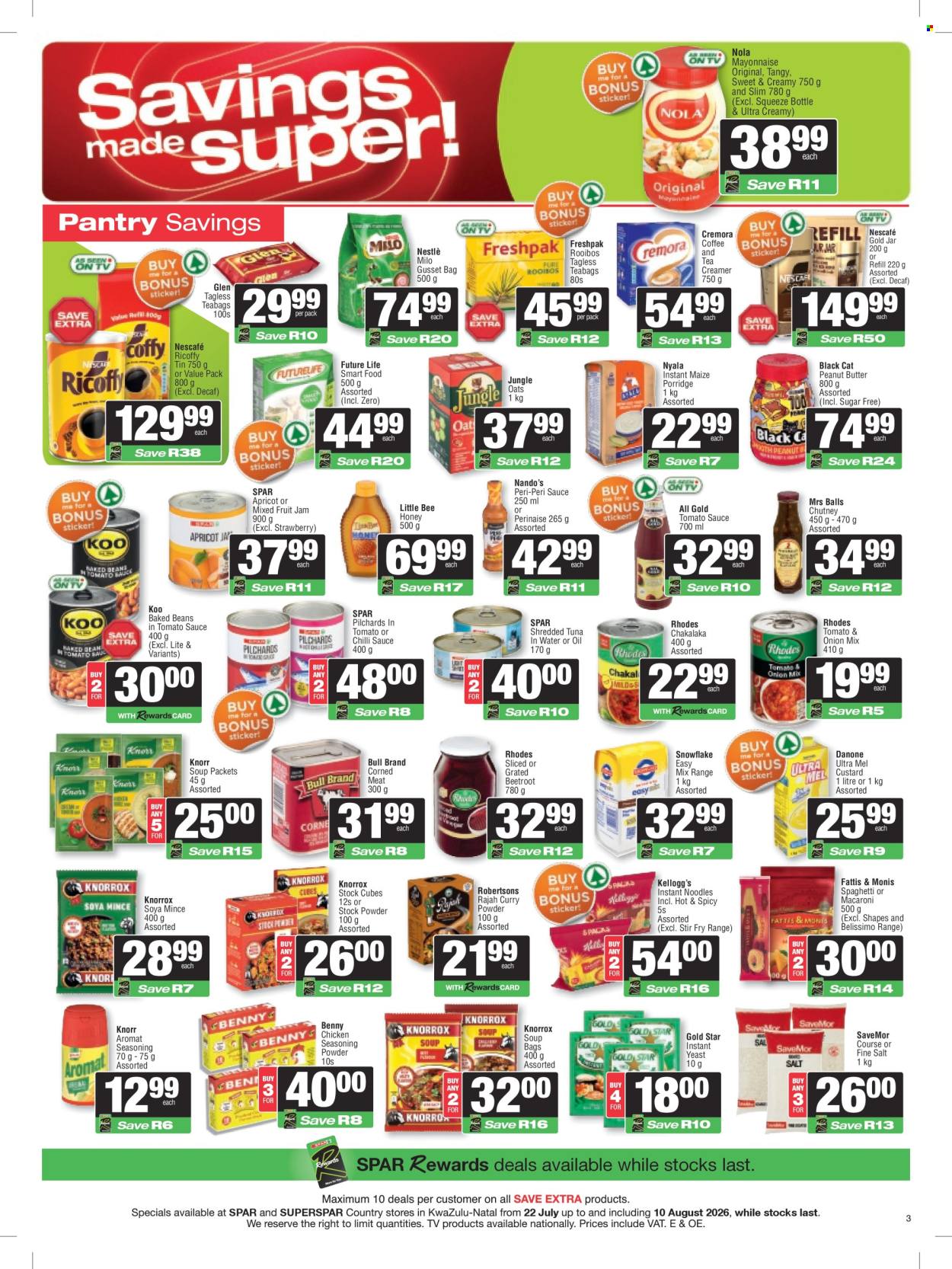 SPAR specials - 22/07/2026 - 10/08/2026. Page 3