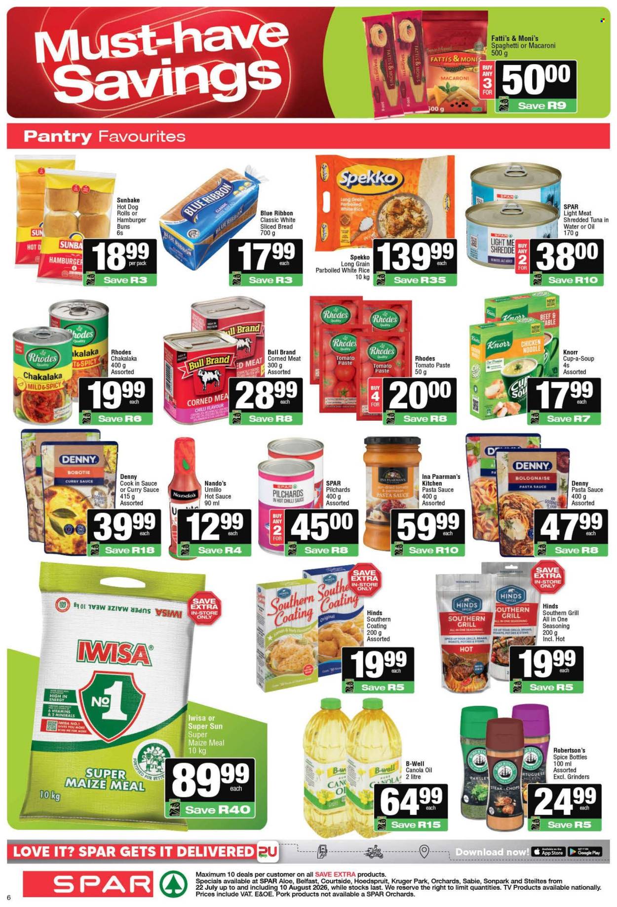 SPAR specials - 22/07/2026 - 10/08/2026. Page 6