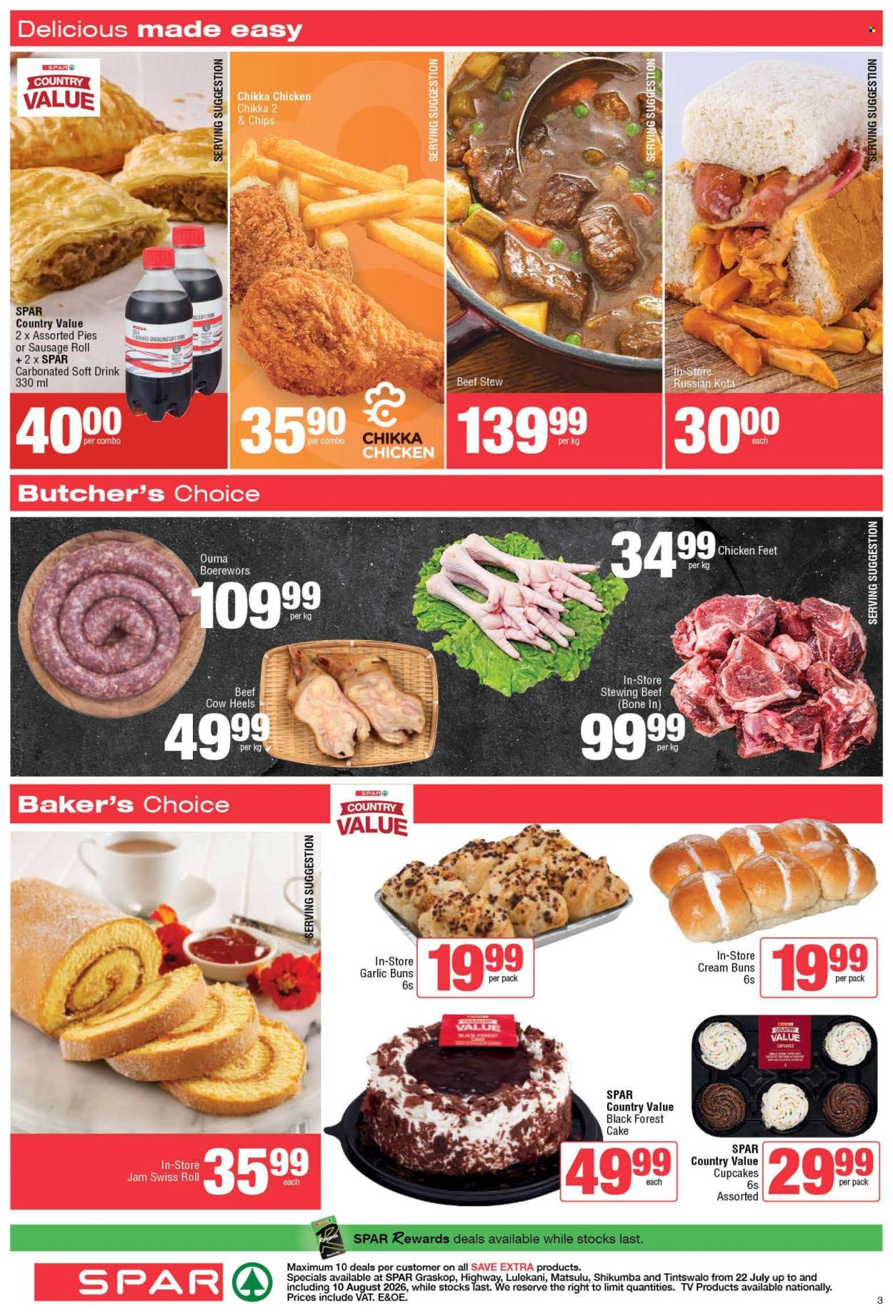 SPAR specials - 22/07/2026 - 10/08/2026. Page 3