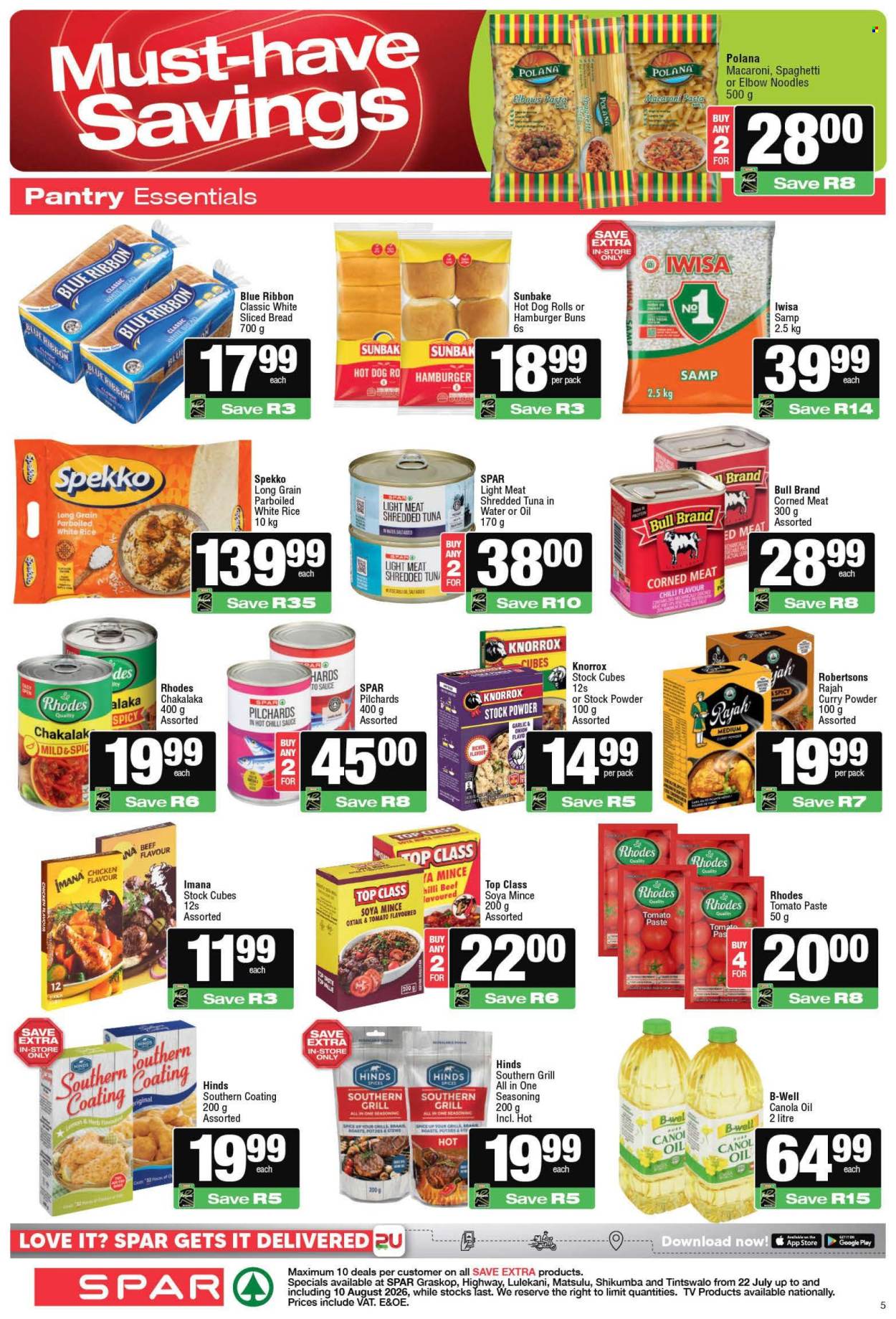 SPAR specials - 22/07/2026 - 10/08/2026. Page 5