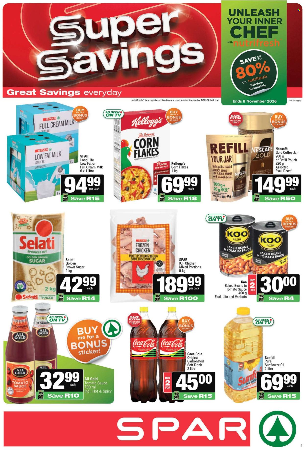 SPAR specials - 22/07/2026 - 10/08/2026. Page 1