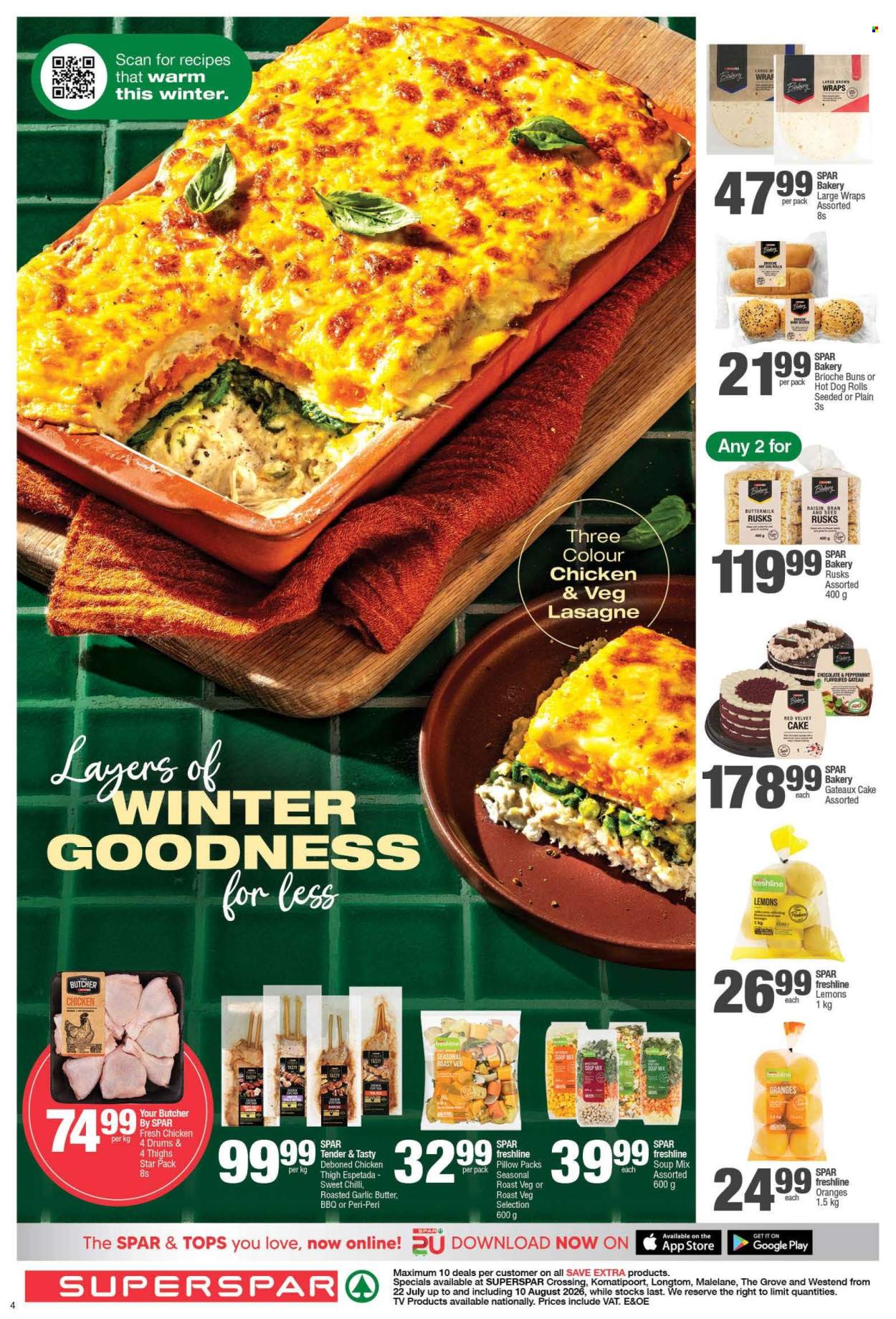 SPAR specials - 22/07/2026 - 10/08/2026. Page 4