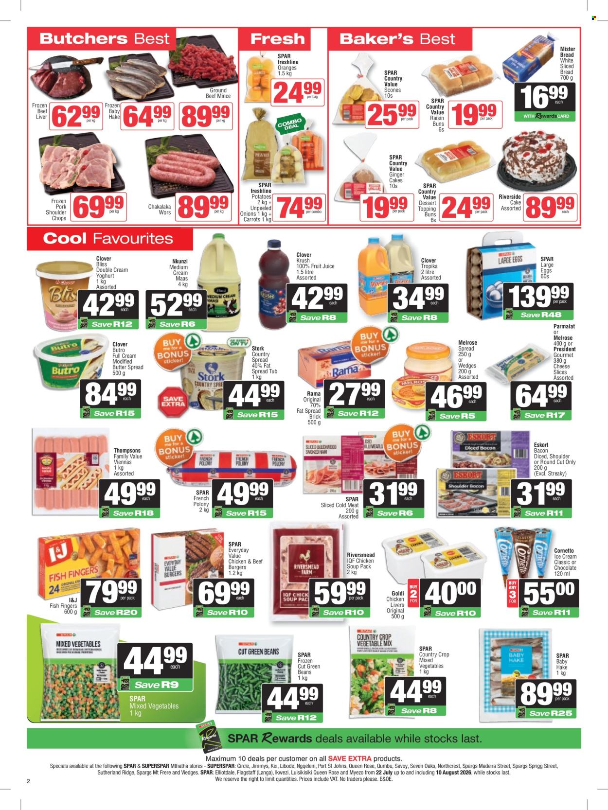 SPAR specials - 22/07/2026 - 10/08/2026. Page 2