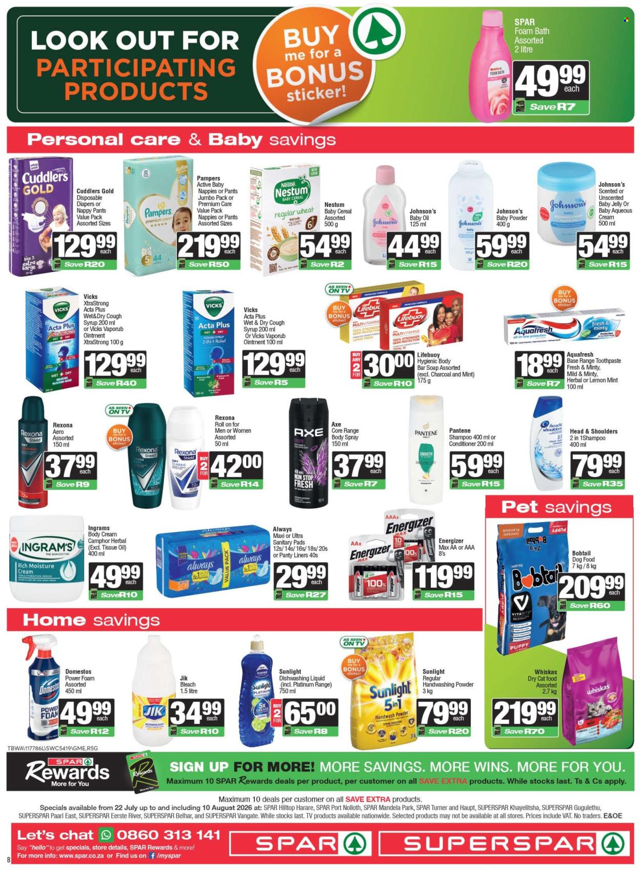 SPAR specials - 22/07/2026 - 10/08/2026. Page 8