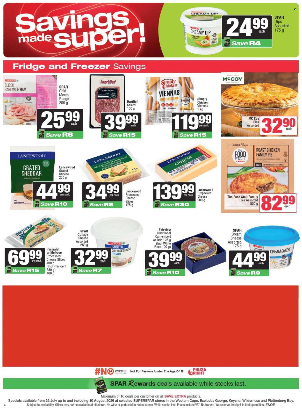 SPAR specials - 22/07/2026 - 10/08/2026. Page 4